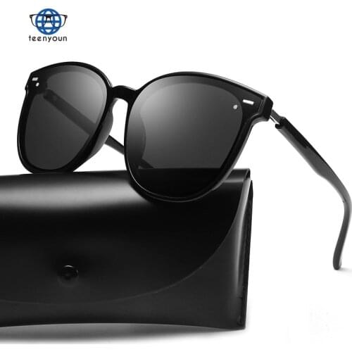 New 2021 Han Edition Web Celebrity Sunglasses Fashion Sunglasses Sunglasses Metal Teeth Big Box Box for Men and Women UV400 CE