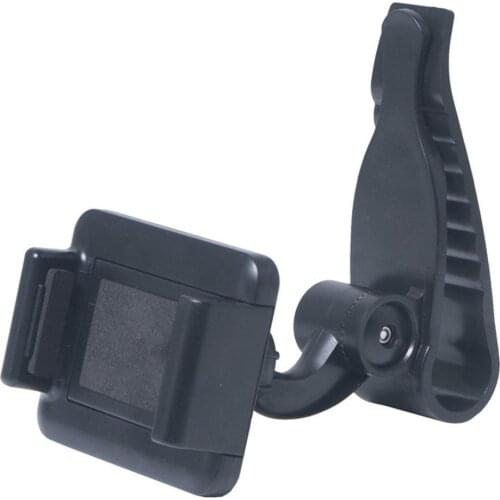 Auto Universal Bracket 360 Rotating Car Sun Visor Phone Clip Holder Mount Stand for iPhone Samsung GPS