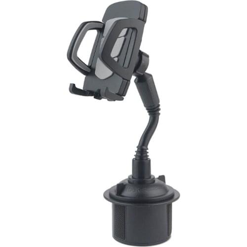 Universal 360 Degree Adjustable Car Phone Mount Gooseneck Cup Holder Stand Cradle for Cell Mobile Phone GPS