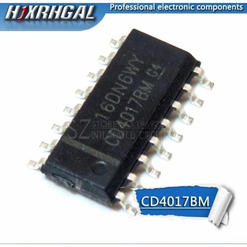 1PCS CD4017BM SOP16 CD4017 SOP CD4017BM96 SMD