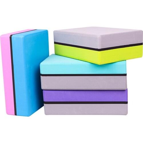 2Pcs/1 pack!New high density EVA Yoga brick environmentally friendly tasteless Yoga accessories for beginners Yoga pillow