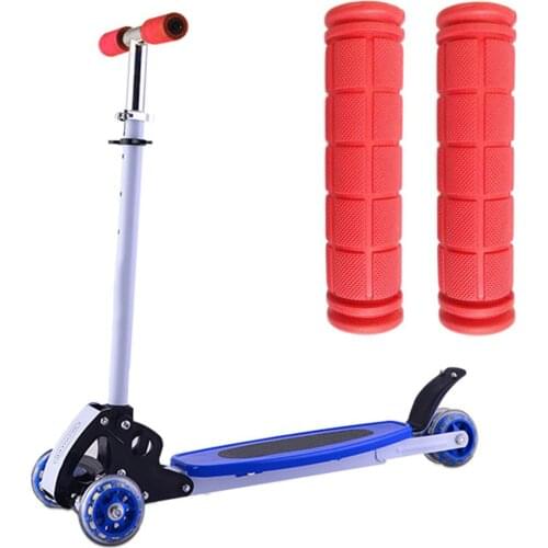 2pcs Bike Rubber Cycling Bicycle Grips Mountain Road Bikes MTB Handlebar Cover Grips Anti-slip Soft Bike Handle Grip 4 Colors