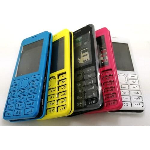 5colors New Full Housing Body Cover Case and Keypad Keyboard for Nokia 206 with Screwdriver Open Tools