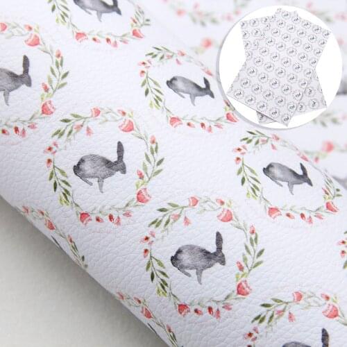 David accessories 20*33cm Fruit Cow Litchi Synthetic Leather Patchwork For Bow Handmade DIY handmade materials,1Yc10505