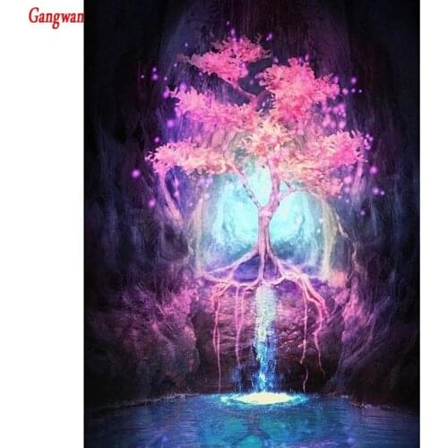 Diamond Painting tree of Life Full Square Round Diamond Embroidery Cross Stitch Mosaic Painting 5d diy Home Decoration rhinstone