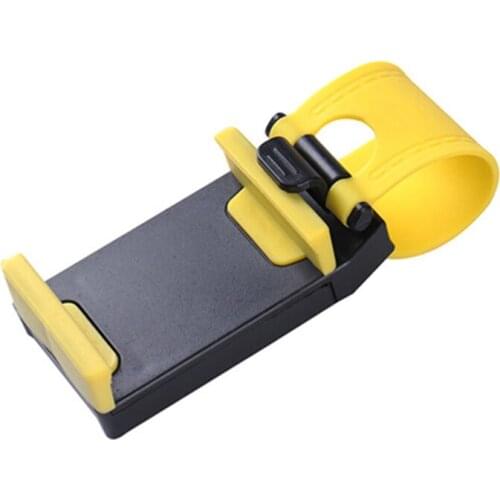 Car Steering Wheel Mount Holder Car Mount Bracket Rubber Band For BMW