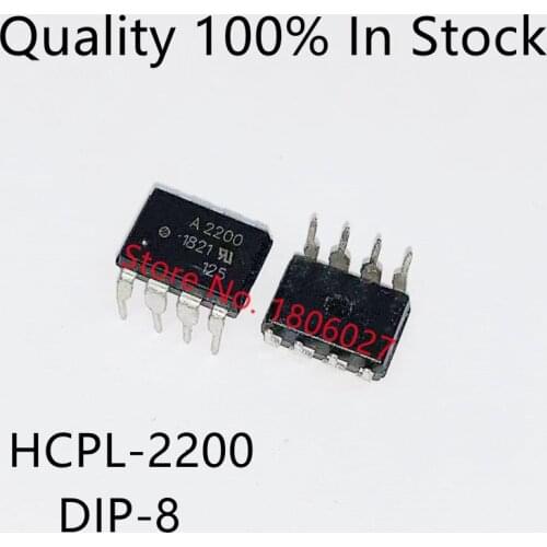 Send free 10PCS A2200 HCPL2200 HCPL-2200 DIP-8 New original hot selling electronic integrated circuits