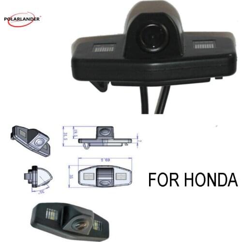 CCD Reverse Backup Parking Car Rearview Camera Waterproof For Honda Accord City Civic Odyssey Acura TL TSX HD Night Vision Cam