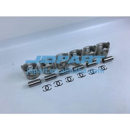 D6E Engine Cylinder Pistons For Volvo