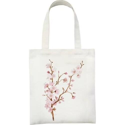 Canvas Bag High Quality Reusable Student Books Bag Casual Women Ladies Simple Female Travel Bags Cool Girls Tote Handbag