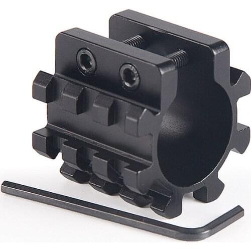 25.4mm scope mount picatinny rail for hunting airsoft riflescope accessory Rail rail bracket pipe clamp