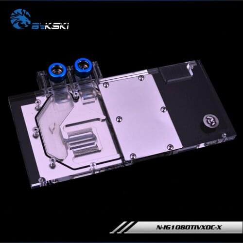 Geniune Bykski gpu cooler for Colorful iGame GTX 1080 Vulcan X OC /X LE GTX 1080Ti Vulcan X SOC Block ,N-IG1080TIVXOC-X