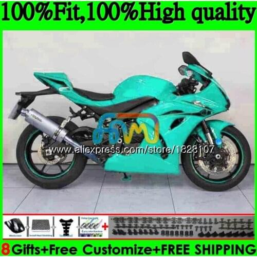 OEM Injection For SUZUKI GSX-R1000 L7 L8 GSXR 1000 17 18 19 115BS.49 GSXR-1000 K17 GSXR1000 2017 2018 New cyan 2019 Fairing