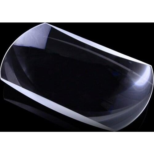 Plano-convex Lens Diameter 242, Focal Length 600 Optical Glass Material K9 Large Lens Optical Experiment Convex Lens