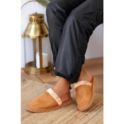 A0024-20Taba Pink Potin Tan unisex Home Slipper A0024-20