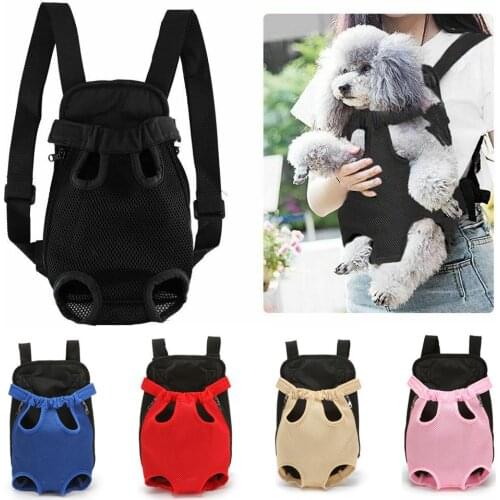 Mesh Pet Cat Dog Chihuahua Carrier Backpack Breathable Outdoor Comfort Travel Bag Shoulders Bag Backpack