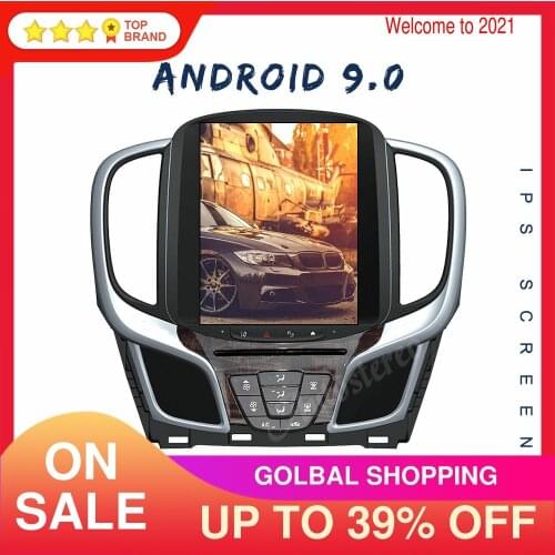 Vertical Screen Android 9.0 6 Core Car Audio Car GPS Navigation For Buick lacrosse 2015+ Head Unit Multimedia Player Auto Radio
