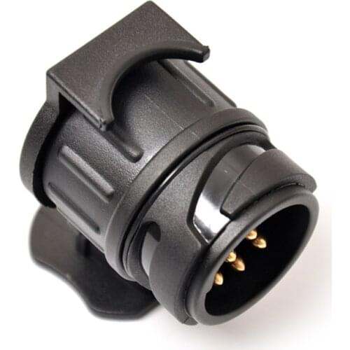13 To 7 Pin Plug Adapter Trailer Connector 12V Towbar Towing Durable Waterproof Plugs Socket Adapter Protects Connections