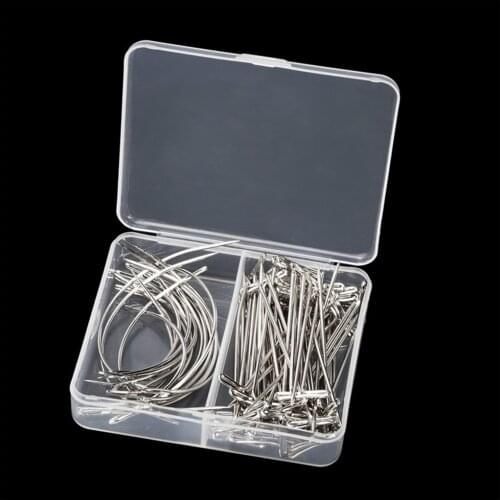 70Pc C Type And Type Hair Weave Needles For Wigs Making Sewing