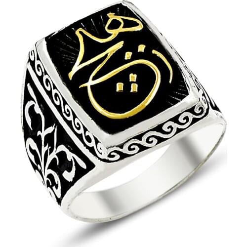 925 Silver Traditional Ottoman Rings for Men