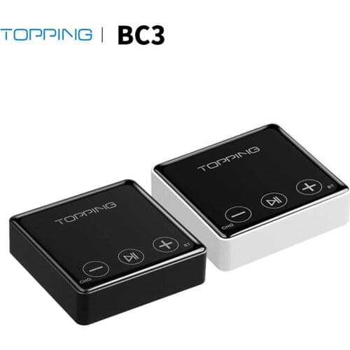 TOPPING BC3 Bluetooth decoder supports Bluetooth 5.0/LDAC24bit/96KHz ES9018Q2C earphone & Line Out interface portable amp