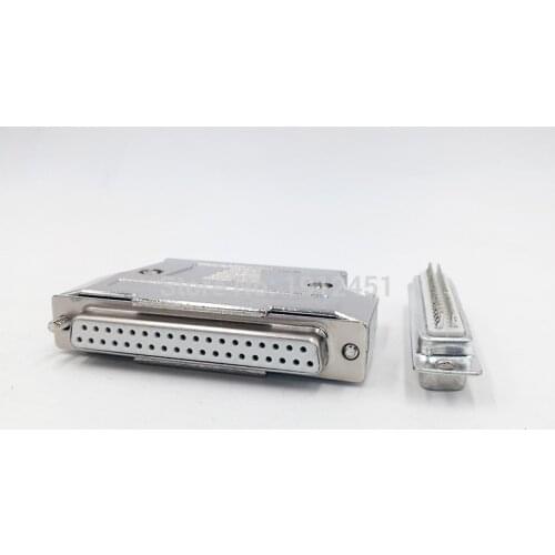 DB37 Parallel Port 2 row matel D type connector 37pin port socket adapter female&Male data cable connector plug