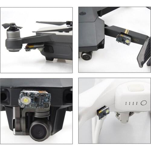 For DJI Mavic Mini Flashlight Mini Night Flight Strobe Light for Mavic Air 2 / Phantom 4Pro Drone Universal RC Drone Flash Lamp