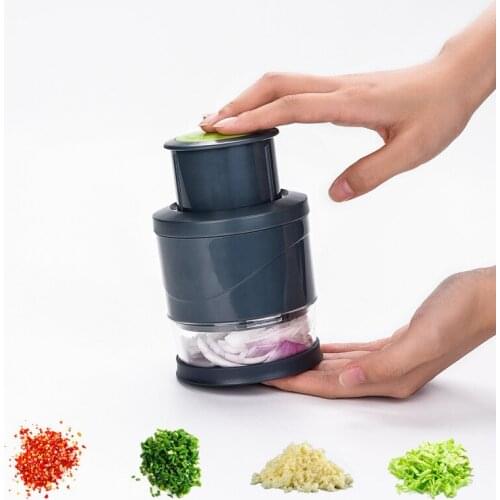 Shredder Stainless steel Kitchen Tool Garlic Pounder Kitchen Supplies Stainless Steel Hand-Pressed Cutter Shredder Garlic Tamper
