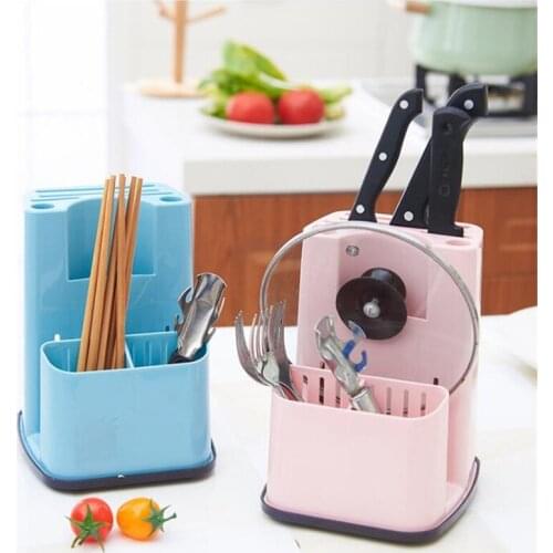 Multi Function Storage Box Kitchen Organizer Chopsticks Knife Forks Storage
