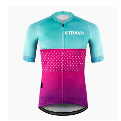 STRAVA Mens Manufacturer Custom Latest Design Sportswear Bike Clothes Bicycle Cycling Wear Clothing Fashion Wear Cycling Suit
