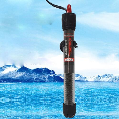 25W/50W/100W/200W/300W Aquarium Heater Fish Tank Glass Heater Temperature Controller 17-35C Adjustable Thermostat Heating Rod
