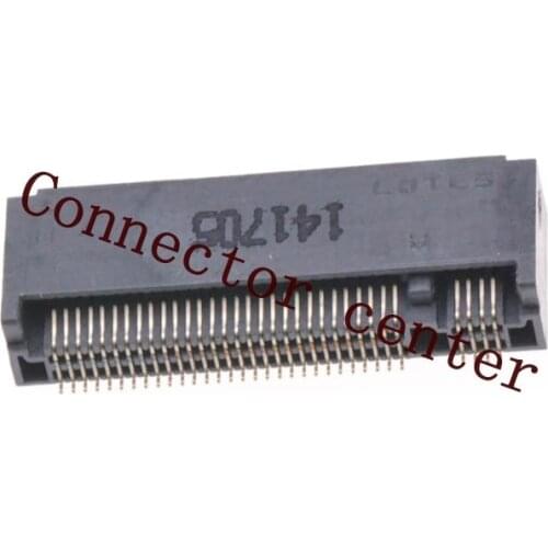 Original LOTES NGFF Socket 67Pin Key M 4.2 mm Height SSD M.2 Connector M key