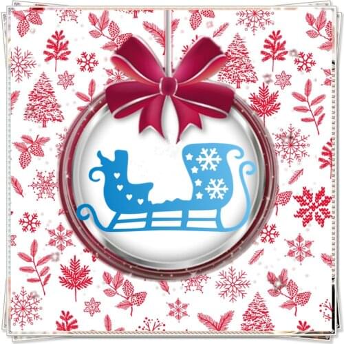PANFELOU The sled metal craft paper die cutting dies hot sale Scrapbooking/DIY New year Easter Embossing mould