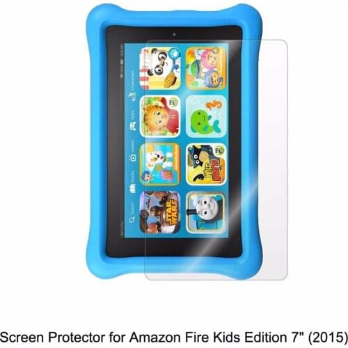 Clear LCD PET Film Anti-Scratch / Anti-Bubble / Touch Responsive Screen Protector Cover for Amazon Fire Kids Edition 7" (2015)