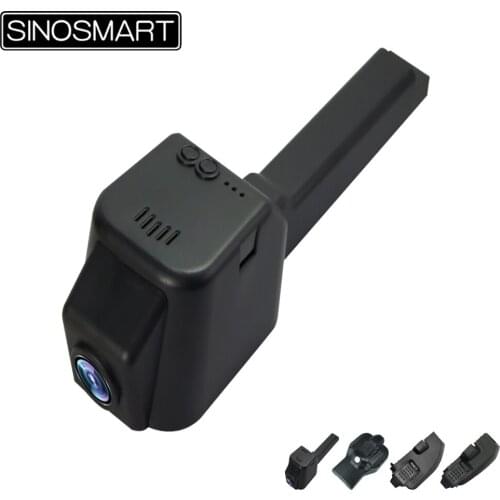 SINOSMART Novatek 96672 Car DVR for Geely Emgrand GT Deluxe General/GE Model APP WiFi Control SONY IMX323