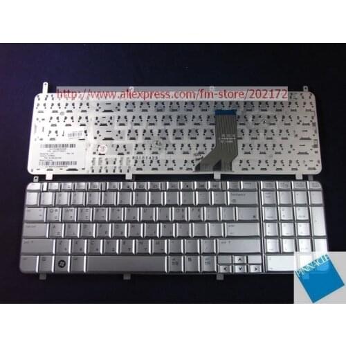 Brand New Silver Laptop Notebook Keyboard 509474-AD1 AEUT7Y000100 For HP HDX X18 series (Korea) 100% compatiable us