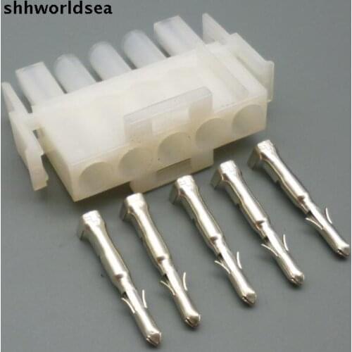 Worldgolden 5/30/100sets 2.1mm kit automotive waterproof wire connector