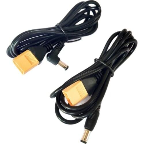 1pcs SKYZONE FPV Goggles DC Power Cable DC5.5 2.1 Male Plug to XT60 Connector for RC Drone Glasses Battery Charging Wire Connect