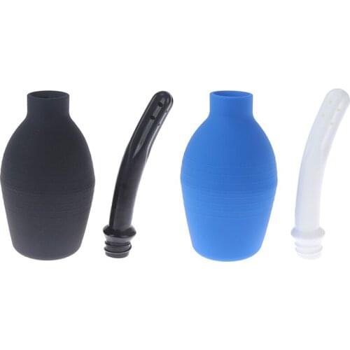 224ml/310ml Silicone Anal Vaginal Cleaner sex toys Syringe Douche Cleaner Anal & Vagina Rectal Enema Colon Irrigation Clean