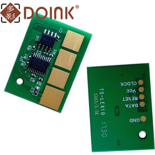 5pcs FOR Lexmark X463 CHIP 3.5K universal version worldwide version X463A11G X463A21G
