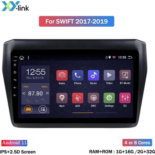 9 inch Android 8.1 Car DVD Multimedia Player For Suzuki Swift 2017 2018 2019 GPS Navigation Radio Stereo accessories autoradio