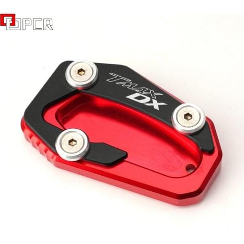 New sale For YAMAHA TMAX SX DX Tmax530 T-max dx sx 2017 2018 CNC Aluminum Motorcycle Side Stand Pad Enlargement Plate Kickstand