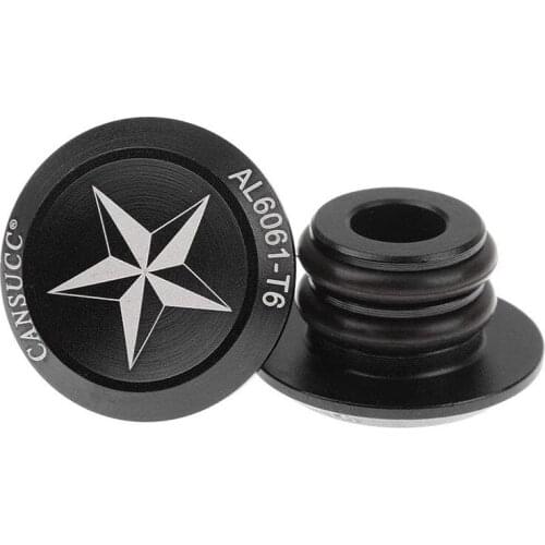 CANSUCC Mountain Bike Handlebar Rod End Plug Bicycle Rod End Handlebar End Cap Handlebar End Plug Road Bike Trolley Plug