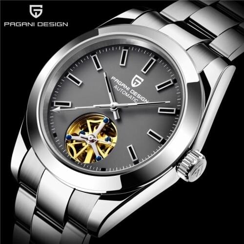 PAGANI Design Brand New 40mm Mens Top Luxury Automatic Mechanical Watch Sapphire Business Waterproof Watch relogio masculino