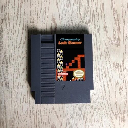 Championship Lode Runner - 72 pins 8bit game cartridge