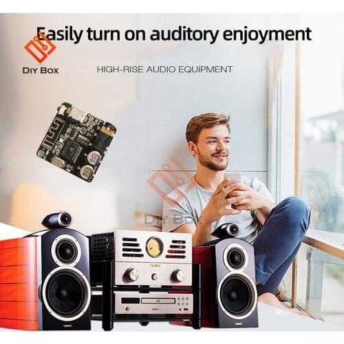 XY-ABT Bluetooth 5.0 Audio Receiver Module MP3 Bluetooth Decoder Board APP Control DIY Power Amplifier Board Module