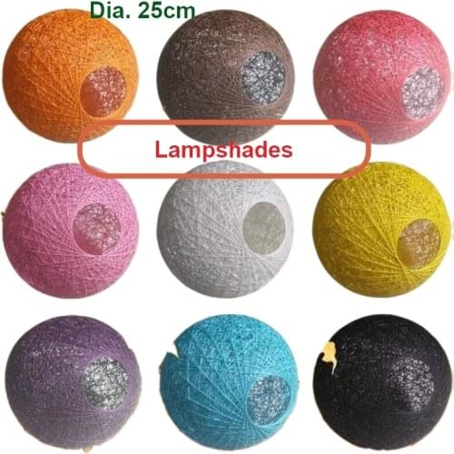 Dia.25cm Vine Lampshades linen lampshades for dinning room bedroom