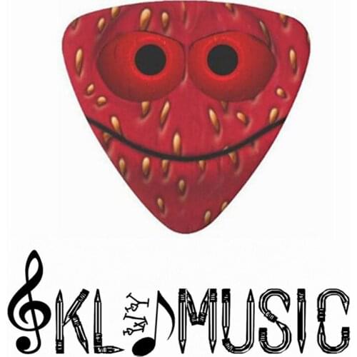 Both Sided Printing Triangular pick in the most popular shape and size for thinner triangular picks