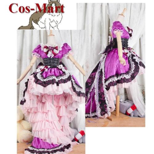 Hot Game Touhou Project Yakumo Yukari Cosplay Costumes Gorgeous Purple Formal Dress Female Role Play Prop Clothing Custom-Make