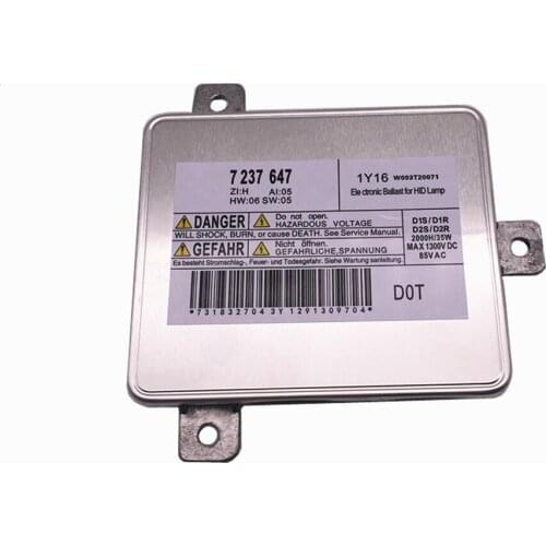 Xenon HID Ballast Control Unit Module Xenon D1S D3S Headlight Ballast Computer Control For BMW 7237647 63117237647